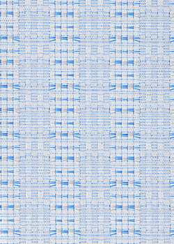 Вертикальные жалюзи V-FORM, ткань Эдем - голубой