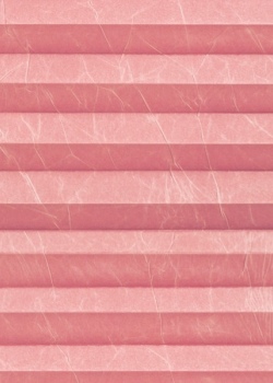 Шторы плиссе PLISSE, ткань Краш перламутр - розовый